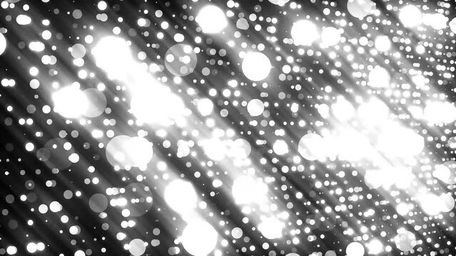 Dots lights. Computer generated 3d render