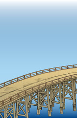 大はしあたけの夕立　その1