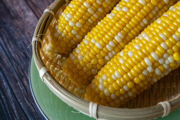 トウモロコシ　出来立て