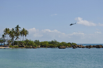 Landscape of Morro de São Paulo, Brazil