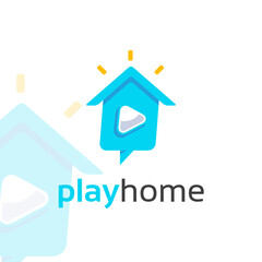 Play Home Logo Template