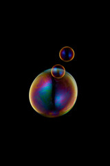 Soap bubble bubble  sphere  ball,Black background
シャボン玉 黒背景  球体  丸