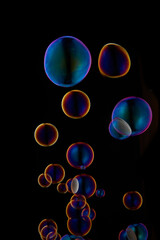 Soap bubble,bubble,sphere,Rainbow,ball,Black background
シャボン玉 黒背景  球体   丸