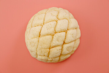 Melon bread, a sweet dessert bread that is a staple of Japan on the table