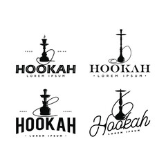 hookah and cave logo, icon and vector