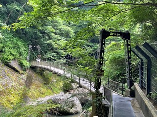 袋田の吊り橋１
