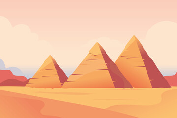 egyptian pyramids landmark