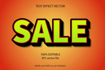 Obraz premium vector text effect editable