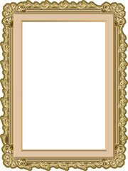 ゴシックな額縁フレーム
