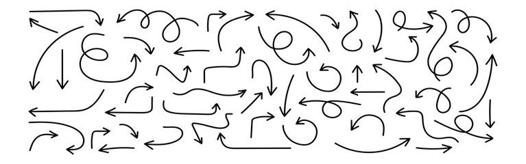 Arrows set icons. Arrow vector collection. Arrow. Cursor. Modern simple arrows.