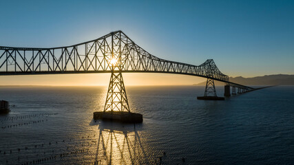 The Astoria–Megler Bridge is a steel cantilever truss bridge in Astoria, Oregon on the Columbia River. It is the longest continuous truss bridge in North America.