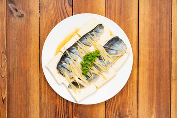 Special Chinese Salted Fish Steamed Tofu