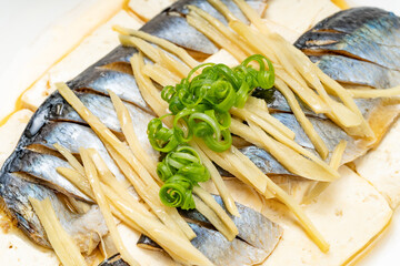 Special Chinese Salted Fish Steamed Tofu