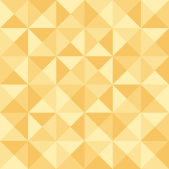 light repetitive background with yellow triangles. vector seamless pattern. fabric swatch. wrapping paper. continuous print. geometric shapes. design element for decor, textile, apparel, linen