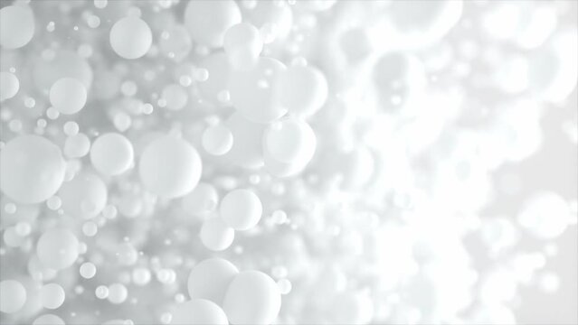 Clean Particles Background  3D
