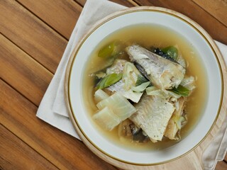 한국전통음식 생선국