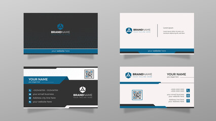 Fototapeta na wymiar Corporate business card template design