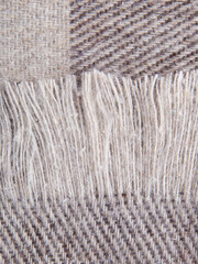 wool and cotton bedspreads , blankets, blankets with fabric texture