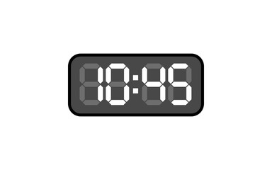 Digital clock, Alarm digital clock, Modern clock, Clock vector, Vector format.
