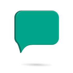 text box mockup icon illustration, speech bubble, call out speech