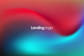 Page design inspiration with abstract background. Shades of red gradient background pattern