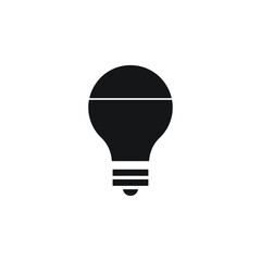 Obraz premium bulb lamp vector for website symbol icon presentation