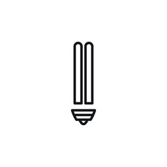 bulb lamp vector for website symbol icon presentation