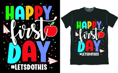 Back to School Kids Boys and Girls T Shirt Design