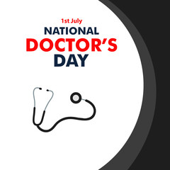 National Doctor's Day Banner Design