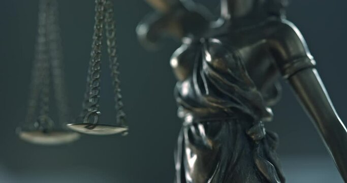 Legal and law concept statue of Lady Justice