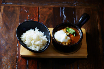 Beef Vegetable Curry and Rice