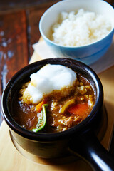 indian chicken curry with rice