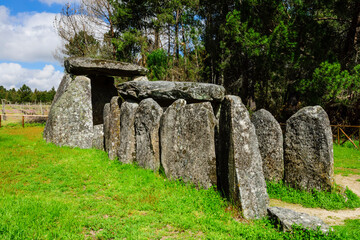 dolmen de Cunha Baixa, entre 3000 y 2500 aC, Beira Baixa, Portugal, europa