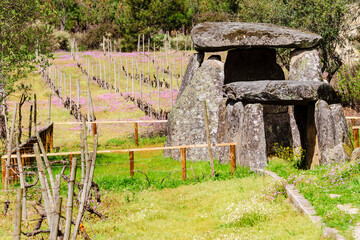 dolmen de Cunha Baixa, entre 3000 y 2500 aC, Beira Baixa, Portugal, europa © Tolo