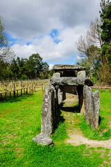 dolmen de Cunha Baixa, entre 3000 y 2500 aC, Beira Baixa, Portugal, europa © Tolo