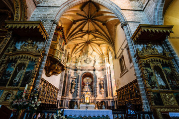 Obraz premium convento de San Francisco, gotico-manuelino, siglo XV, Evora,Alentejo,Portugal, europa