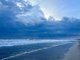 storm over the ocean