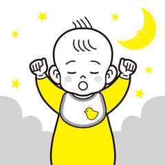 眠る赤ちゃん
