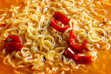 Chinese instant noodle soup