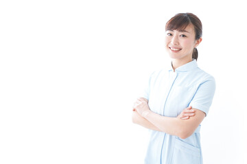 Young nurse having a self confidence