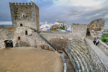 Fototapeta na wymiar Castelo de Monsaraz, Monumento Nacional, Monsaraz, Distrito de Évora, Alentejo, Portugal