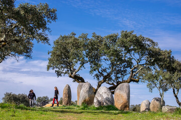 cromlech Vale Maria do Meio , Nossa Senhora da Graça do Divor ,Évora, Alentejo, Portugal © Tolo