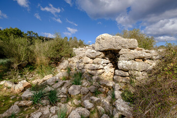 Talaiot, Son Ferrandell-Son Oleza, I milenio a C., Valldemossa, Mallorca, Balearic islands, spain © Tolo