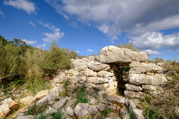 Talaiot, Son Ferrandell-Son Oleza, I milenio a C., Valldemossa, Mallorca, Balearic islands, spain