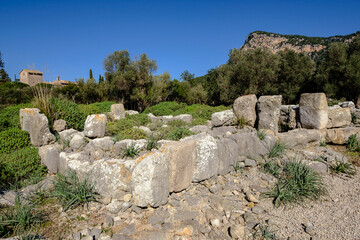 santuario talayotico de Son Mas, Valldemossa, Mallorca, balearic islands, Spain