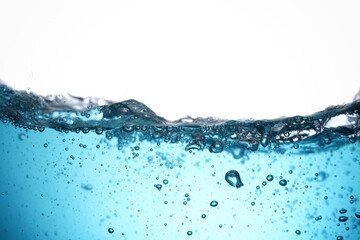 photo of blue water waves