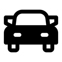 car glyph icon