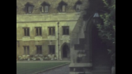 United Kingdom 1959, Cambridge city view in 50s