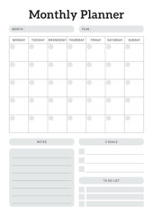 Monthly Planner