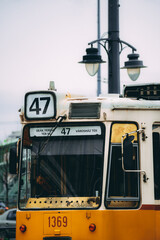 Fototapeta premium tram in budapest